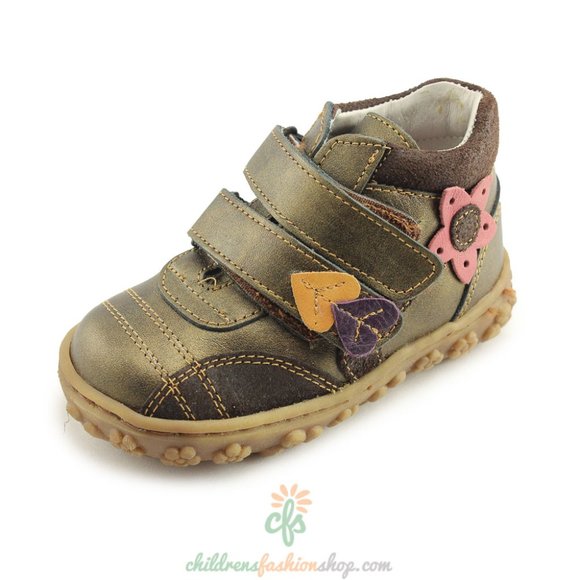 Andanines Girls Leather Shoes - Picture 2 of 4